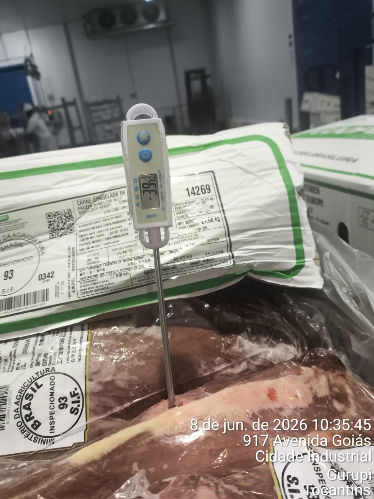 (URGENTE) Lote 1588 - Carne